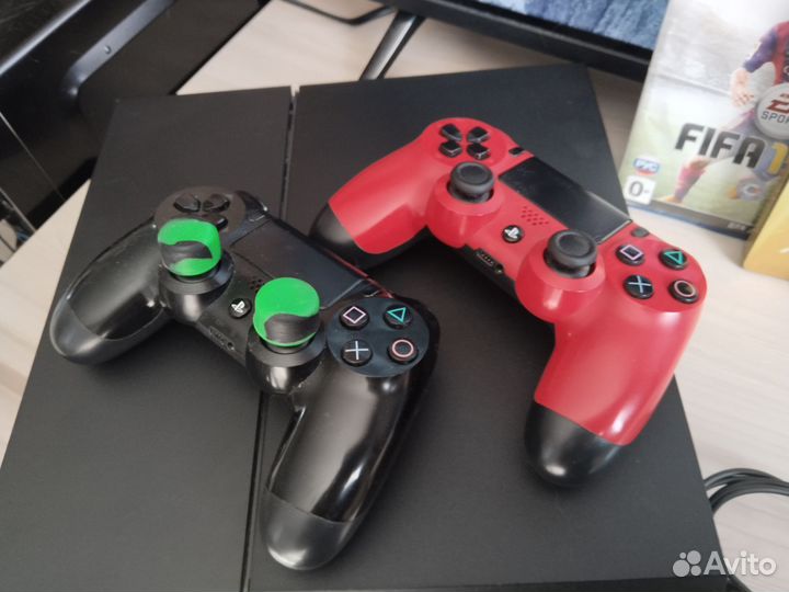 Игровая приставка ps4 с играми