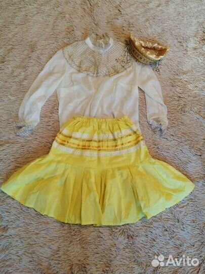 Костюм с кокошником для дев. 7-10 лет