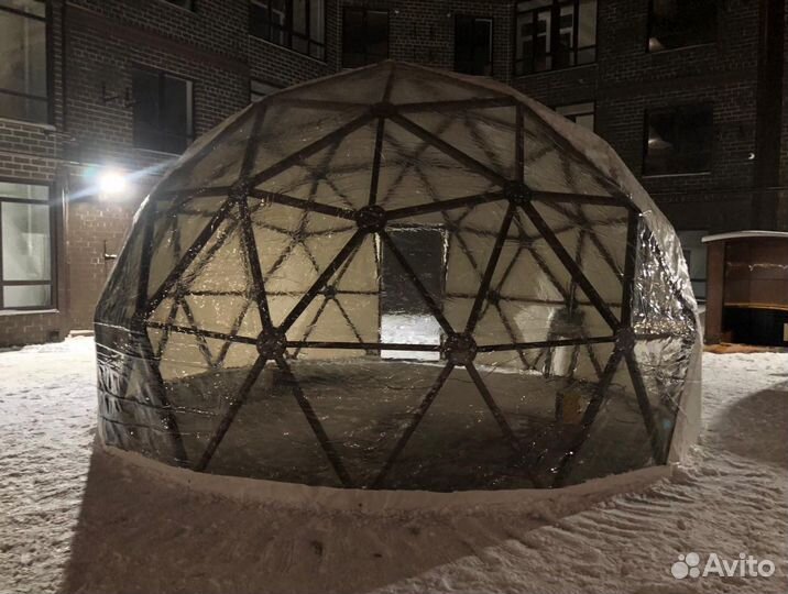 Геокупол для глэмпинга