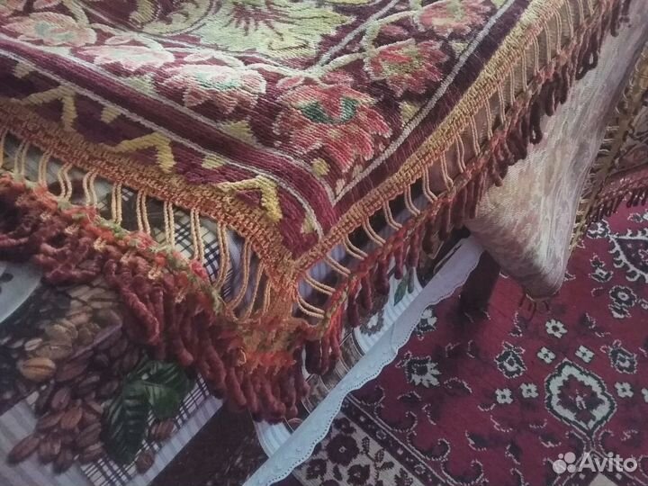 Антикварная скатерть-покрывало.Размер 190 х 225 см