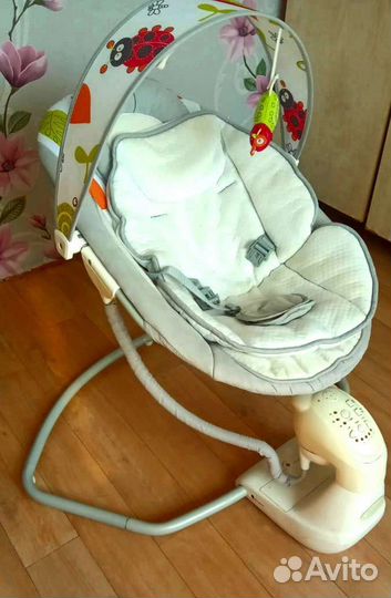 Детские электронные качели для новорожденных