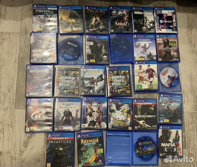 Диски PS4/PS5/PS3