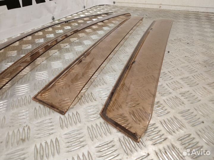 Ветровики (комплект) Mitsubishi Outlander II (2005