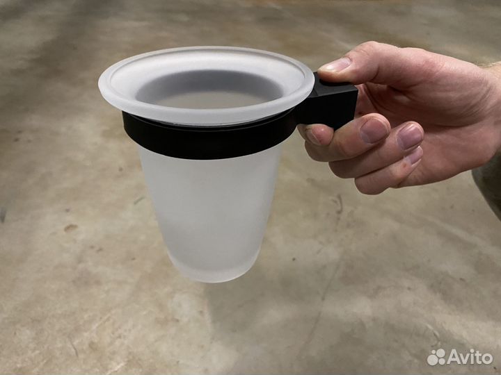 Ершик для унитаза черный