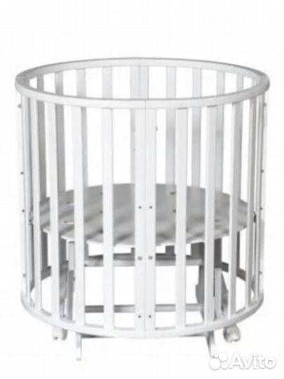 Детская кроватка трансформер 8в1+полный комплект