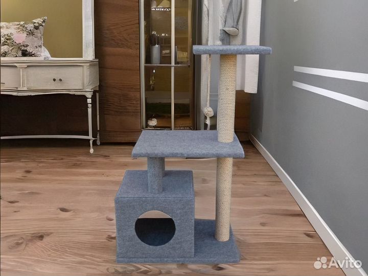 Когтеточка домик для кошек