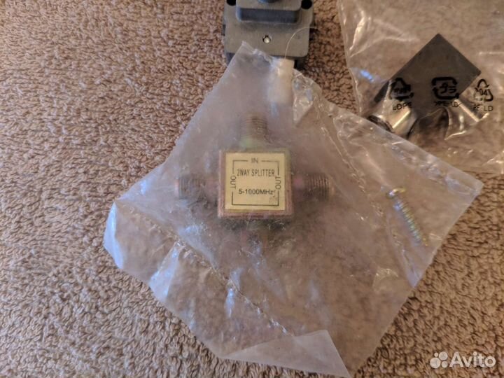 Штекер,F-разъем и разветвитель для TV