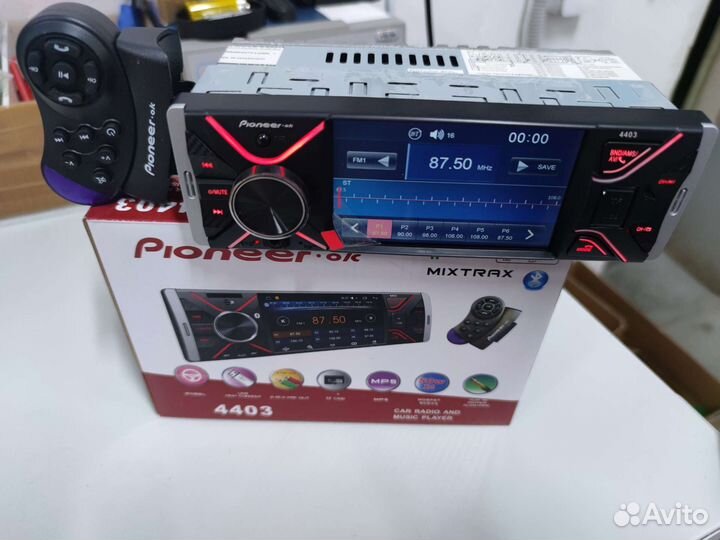 Магнитола Pioneer.ok 4403, мультимедийная