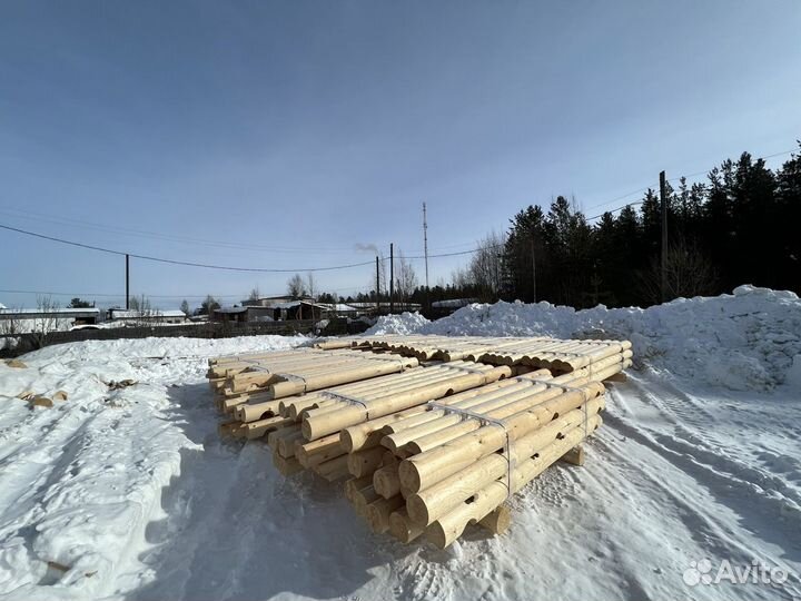 Оцилиндрованное бревно