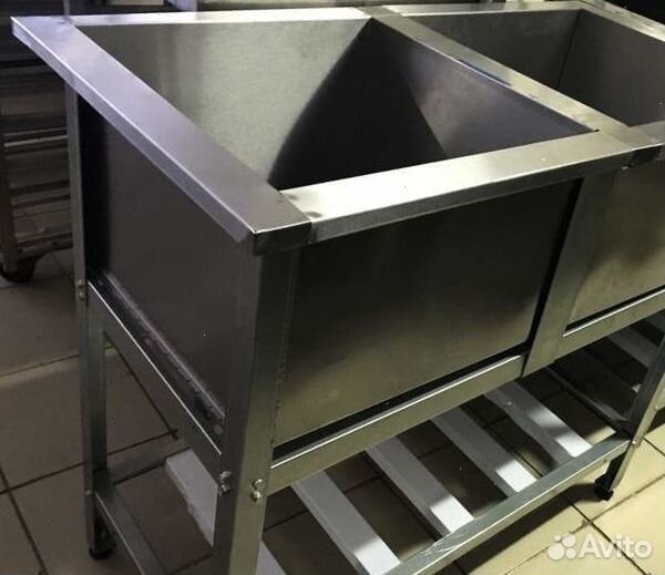 Ванна моечная 2 секц вм 2/400 есть разные размеры