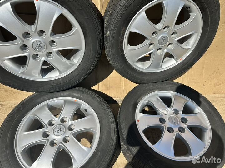 Диски литые 4шт R17 Hyundai Grand Starex HVX / H-1