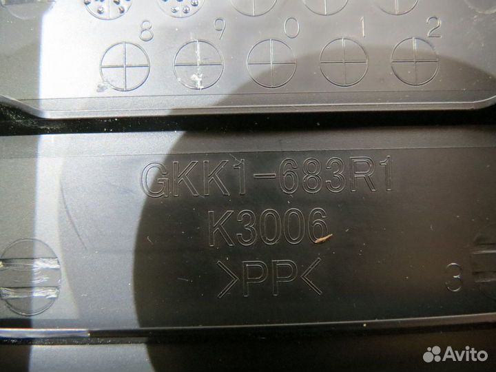 Накладка полки багажника Mazda 6 GJ