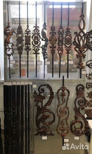 Балясины кованные