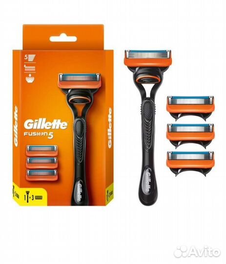 Бритва Gillette fusion 5