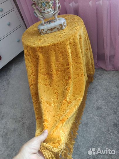 Скатерть филейная антикварная