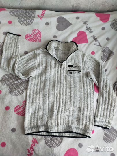 Кофта (свитер) теплая мужская