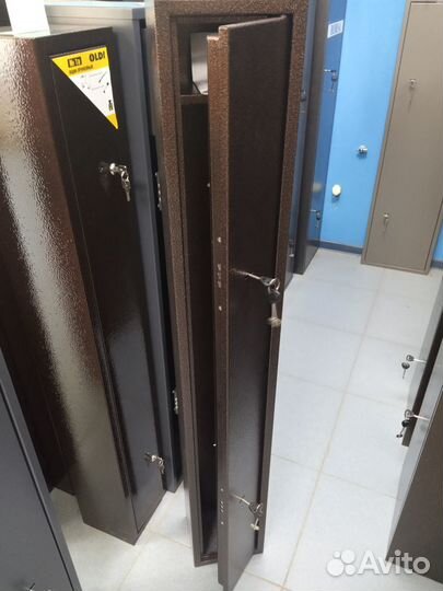 Сейф для ружей высотой до 1,35м Хит продаж 2 ружья