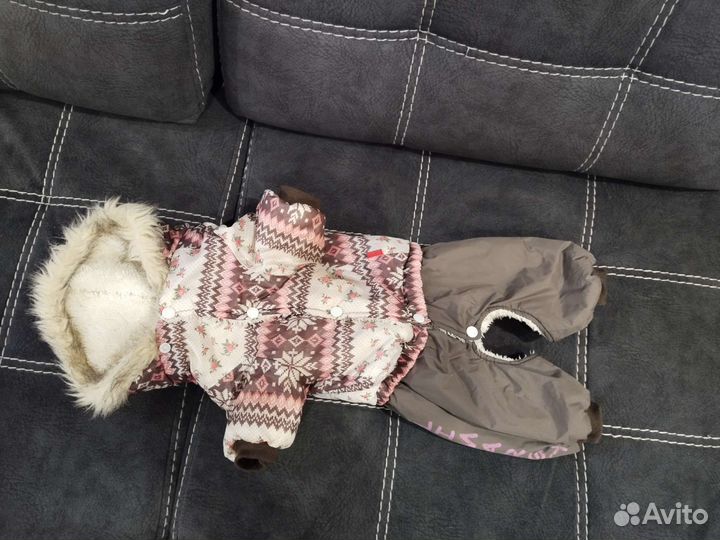 Теплый комбинезон для собаки