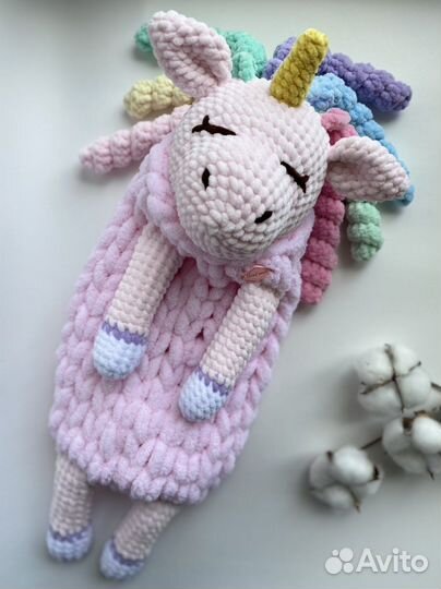 Мягкая игрушка пижамница Единорог