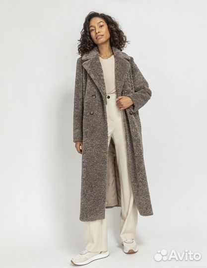 Шуба из эко меха