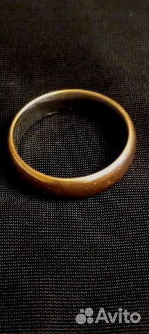 Обручальное кольцо СССР.Золото 583 пр.Платина 950