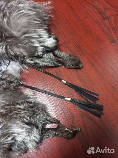 Жилетка из чернобурки натуральная