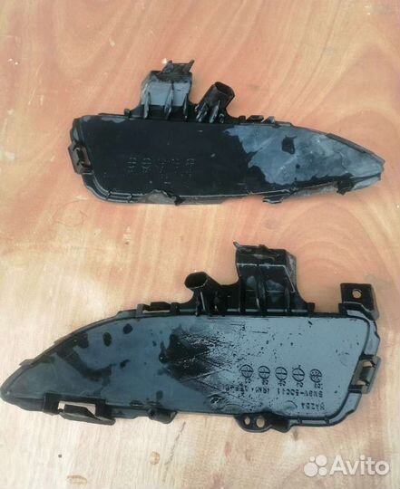 Решётки, заглушки в туманки Mazda3 BK