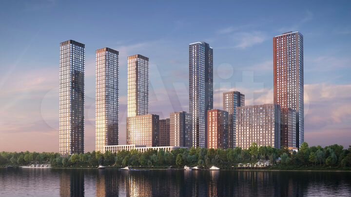 1-к. квартира, 40,9 м², 41/52 эт.