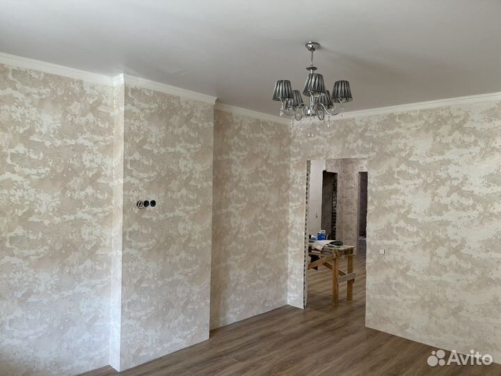 Поклейка обоев.шпаклевка.ремонт квартир