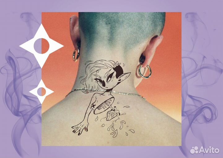 Рисую эскизы тату