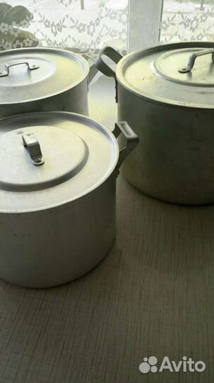 Кастрюли алюминиевые СССР новые и другое