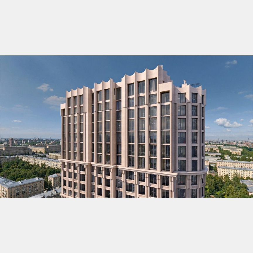 1-к. квартира, 43,1 м², 17/24 эт.
