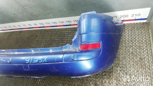 Бампер задний citroen C8 (XSE16HG01)