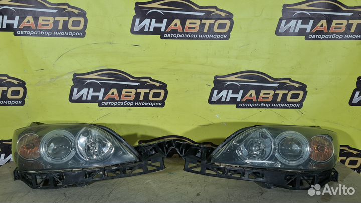 Фара mazda 3 bk хэтчбек