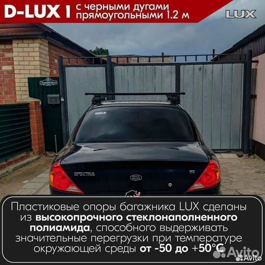 Багажник D-LUX 1 Black alfa romeo 147 2001-2003