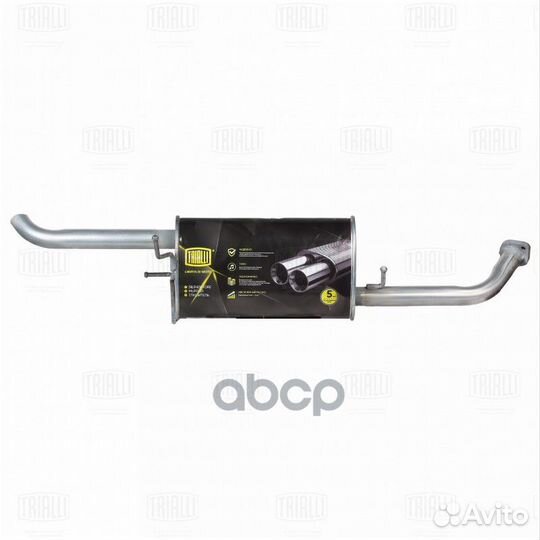 Глушитель Chevrolet Lacetti (04) Седан осн