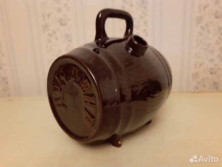 Бочонок керамический для вина-копилка