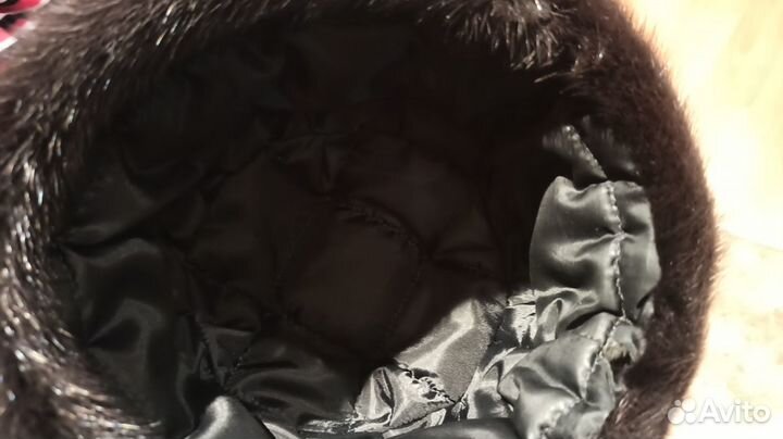 Шапка норковая женская