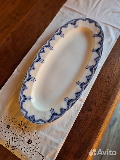 Блюдо антикварное Англия