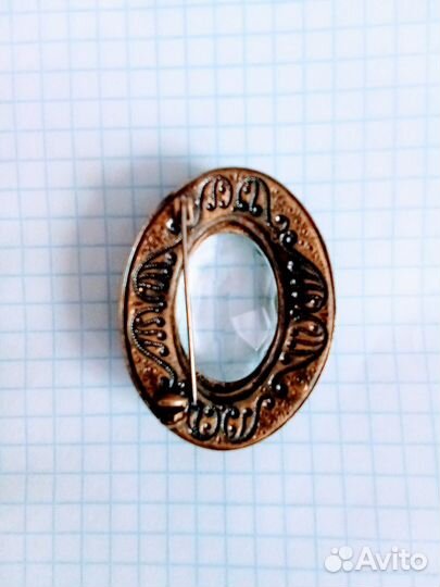 Винтажные броши колье янтарь СССР