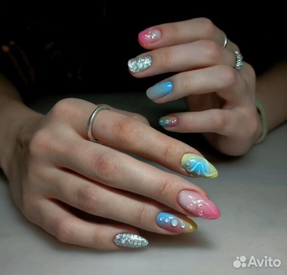 Мастер маникюра, наращивание, крейзи дизайн