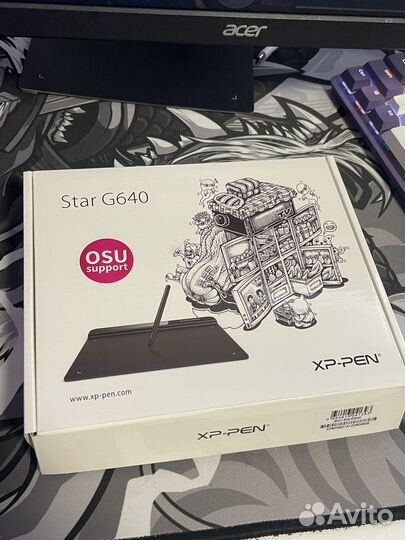 Графический планшет xp pen star g640