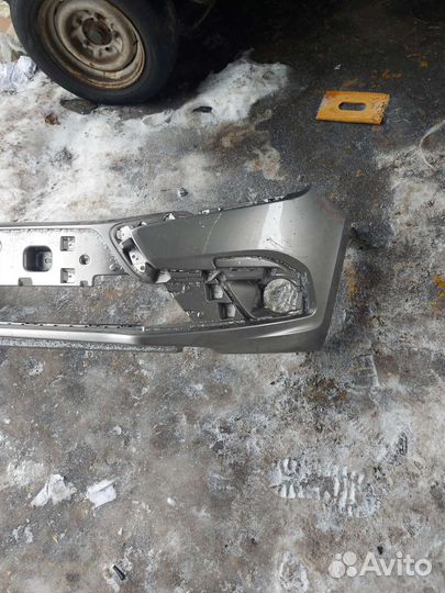 Передний бампер в цвет лада гранта FL (2018-н. в