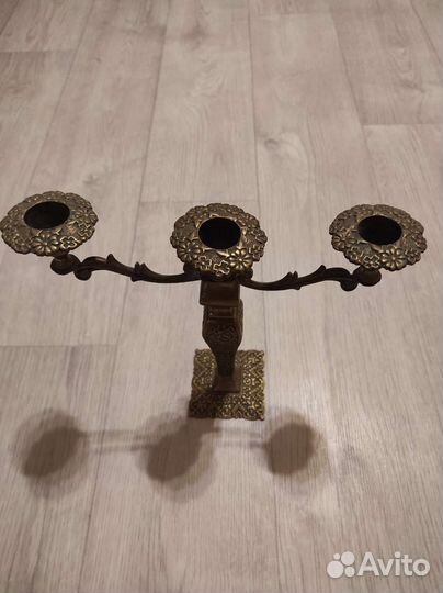 Подсвечник старинный бу