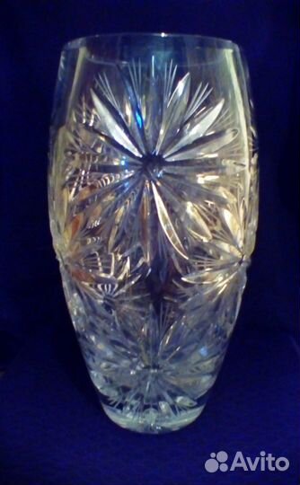 Хрустальная ваза 
