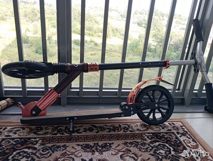 Самокат tech team lux 210 с большими колёсами