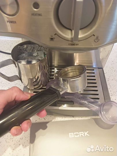 Кофемашина bork рожковая