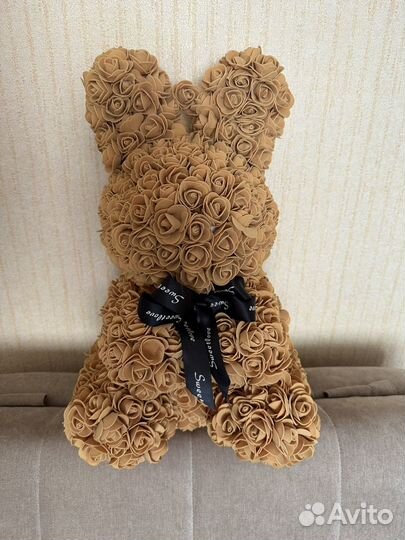 Мишка из роз