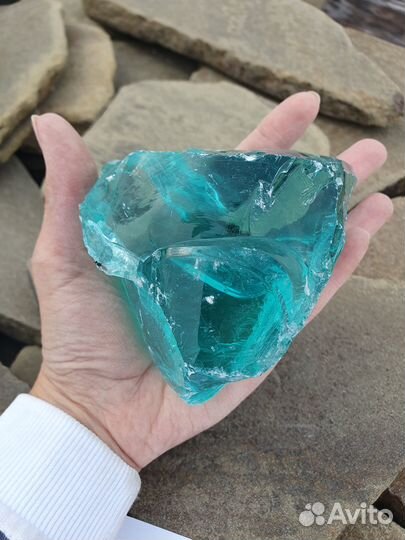 Эрклез, кусковое стекло