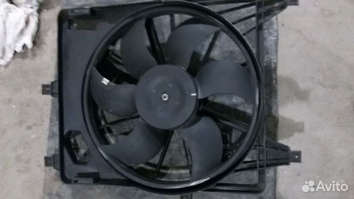Рено симбол электровентилятор в сборе